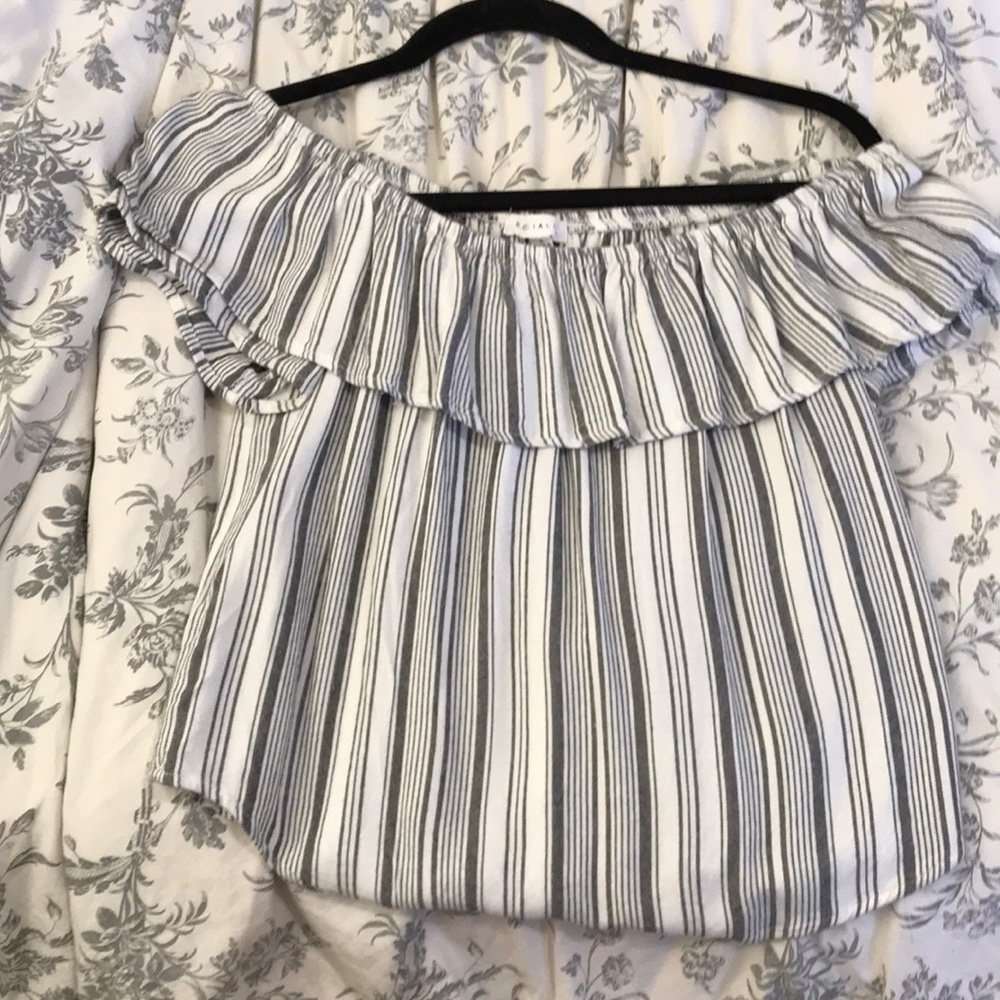 cute off the shoulder top